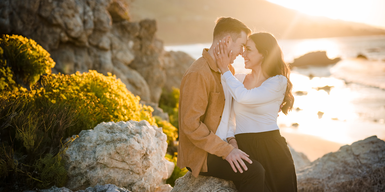 Sunrise engagement session