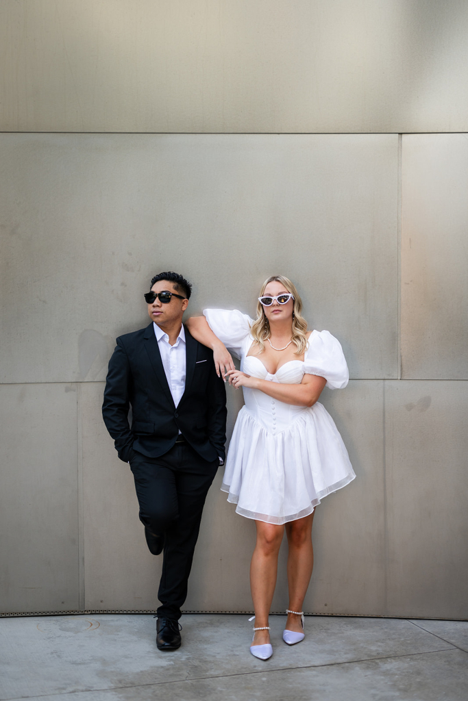 Blog 21 | Top wedding photographer | Engagement shoot | LA Ally and Josh's Sunrise Engagement Session in Downtown Los Angeles