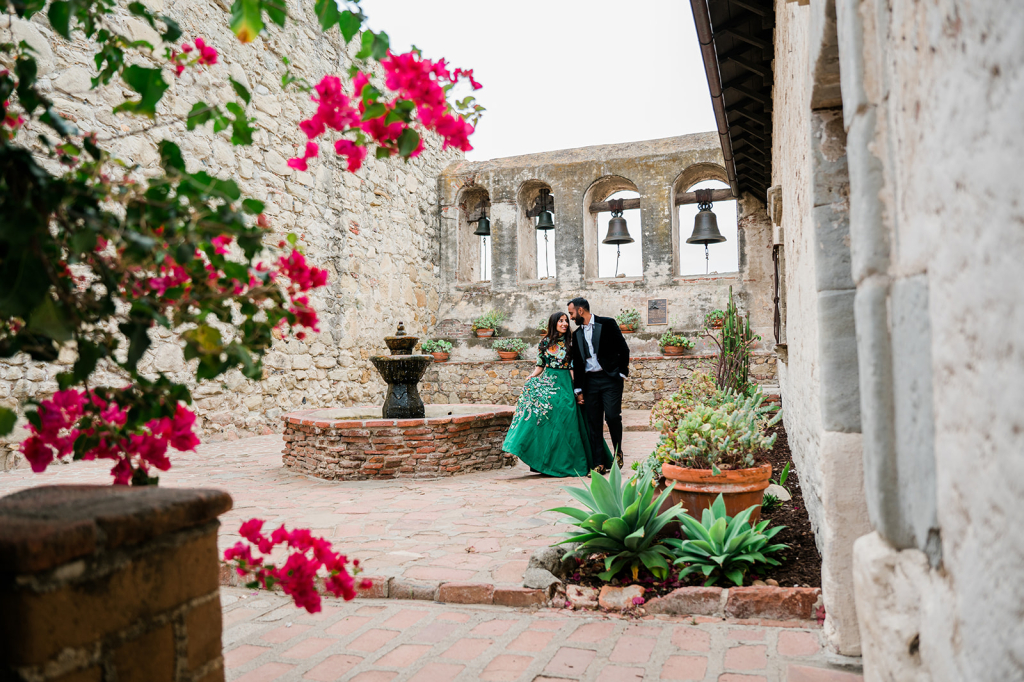 Blog 20 | Top wedding photographer | Engagement shoot | LA engagement session at Mission San Juan Capistrano