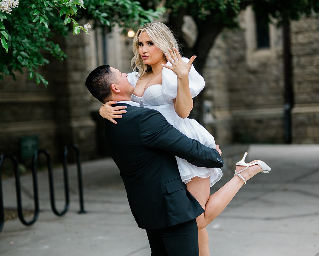 newly engaged