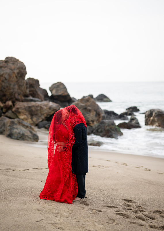Sara & Altamish Malibu Wedding Photographer